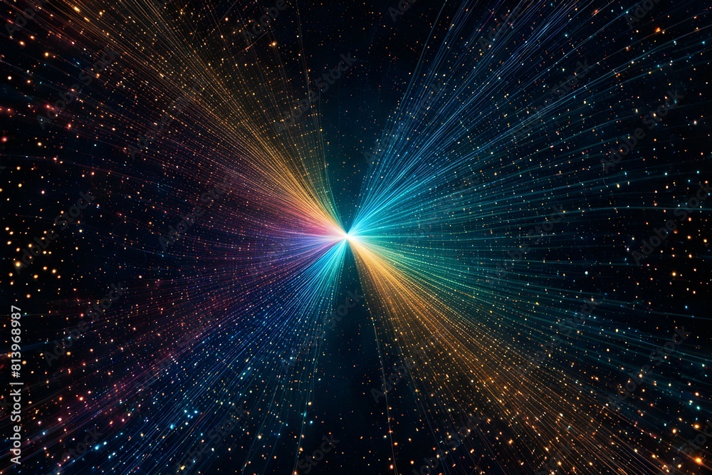 Technology digital abstract background. Colorful, Futuristic impression, with glowing and light effects Technology digital abstract background. Colorful, Futuristic impression, with glowing and light effects