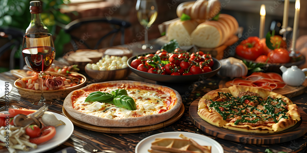 Vegan Italian Pizza Recipe Gourmet Delights with Risotto & Gnocchi