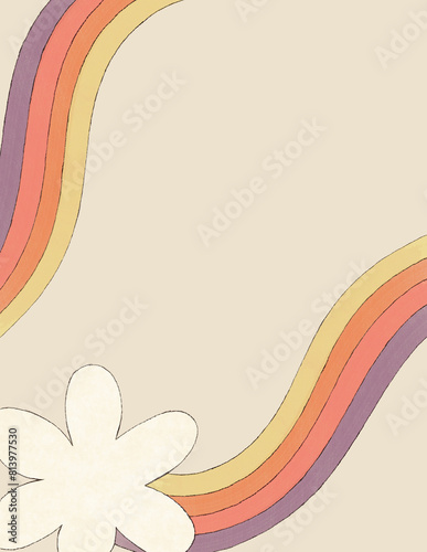 abstract colorful background with waves