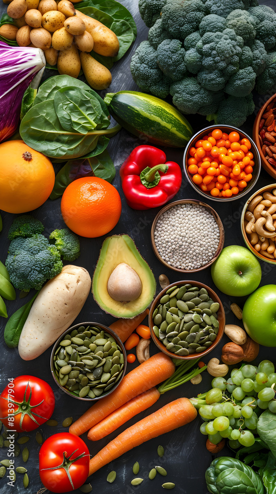 custom made wallpaper toronto digitalHealthy vegan nutrition.