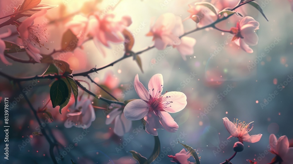 A Lovely Blossom Forest Bloom and Floral Image A Lovely Blossom Forest Bloom and Floral Image