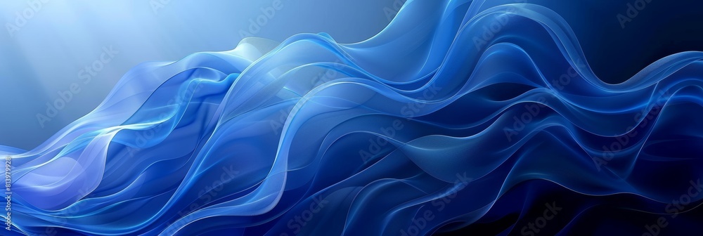 Abstract blue gradient background with space for copy, banner, panorama Abstract blue gradient background with space for copy, banner, panorama