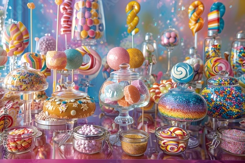 candy shop bursting with confectionery delights © Jack