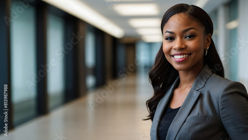 black woman businesswoman headshot portrait, business, career, success, entrepreneur, marketing, finance, technology, diversity in the workplace