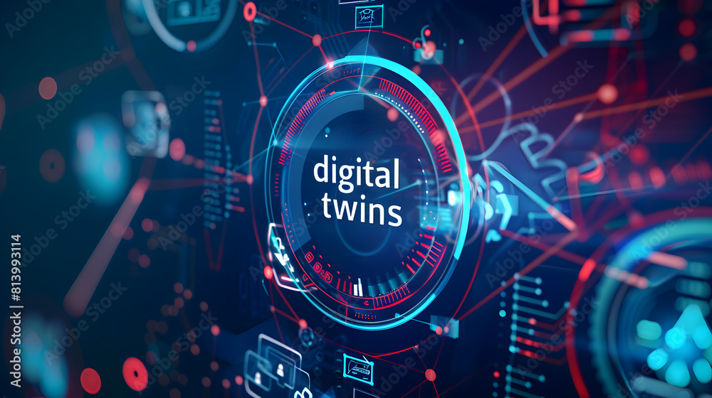 A digital twin is a virtual representation of a real-world object or system