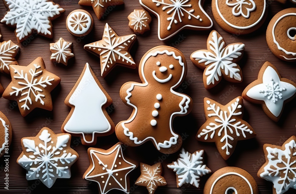 Christmas biscuits, gingerbread Christmas biscuits, gingerbread