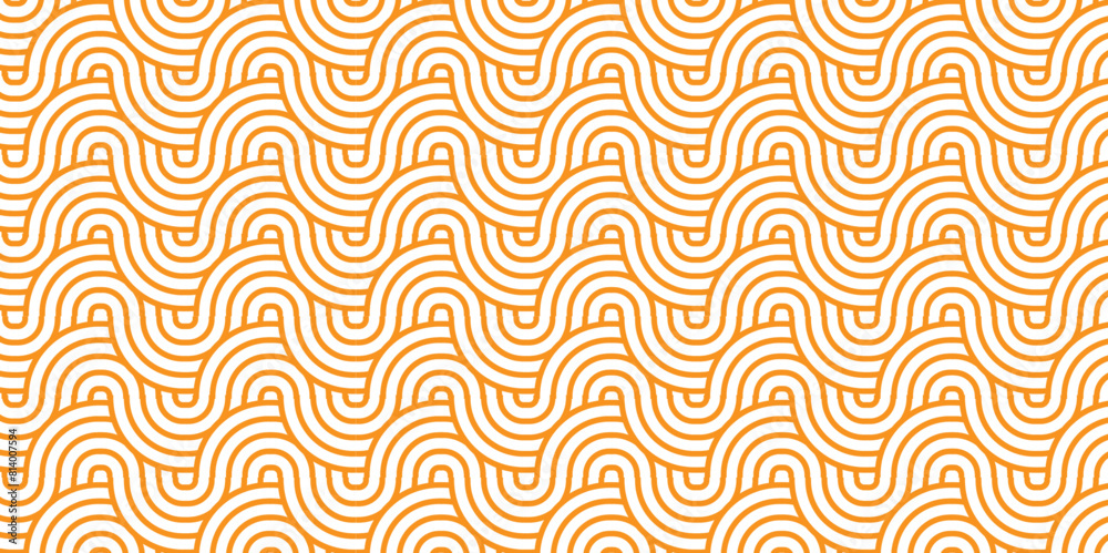 Overlapping Pattern Minimal diamond geometric waves spiral and abstract circle wave line. brown color seamless tile stripe geometric create retro square line pattern white background. Overlapping Pattern Minimal diamond geometric waves spiral and abstract circle wave line. brown color seamless tile stripe geometric create retro square line pattern white background.
