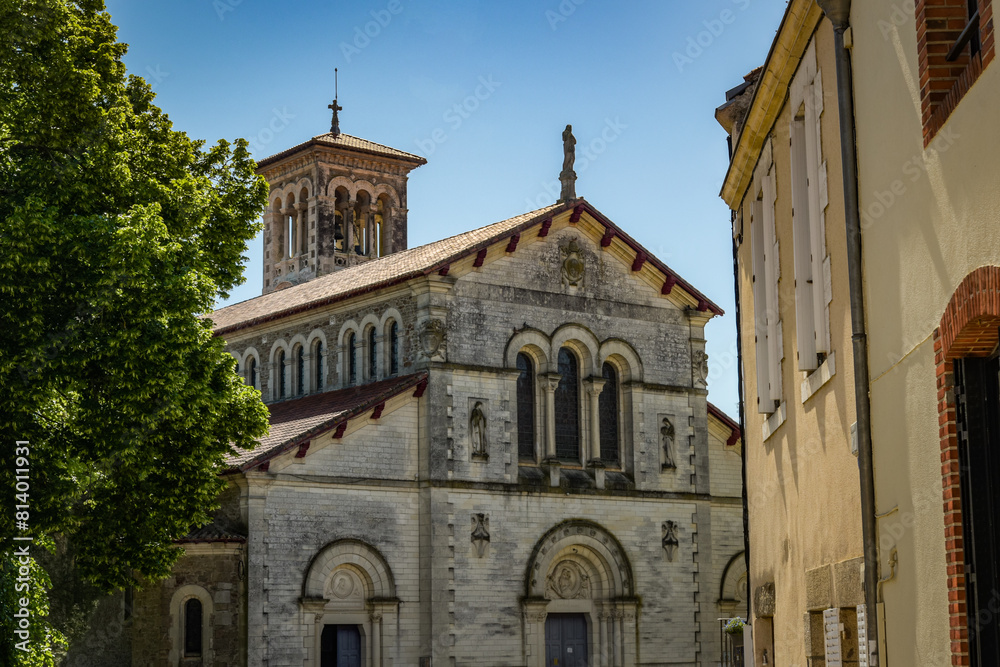 view of the church of Notre Dame de Clisson