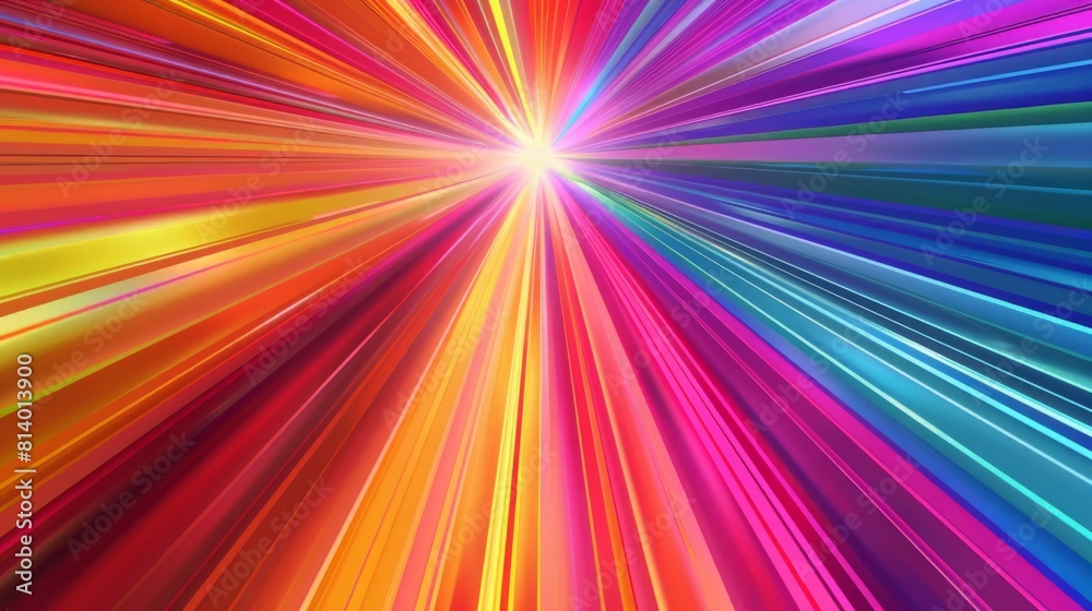 Vibrant radial rainbow gradient background Vibrant radial rainbow gradient background