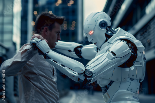 AI fight Human