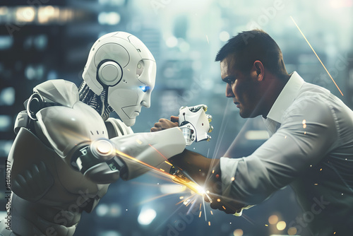 AI Human Fighting