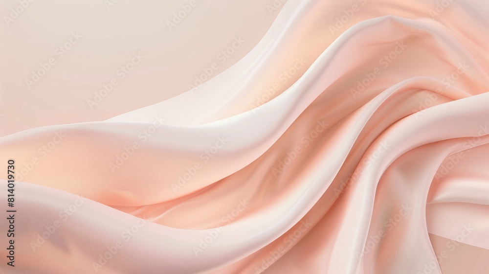3D cream white fashion modern elegant silk background with relaxing curves and space 3D cream white fashion modern elegant silk background with relaxing curves and space