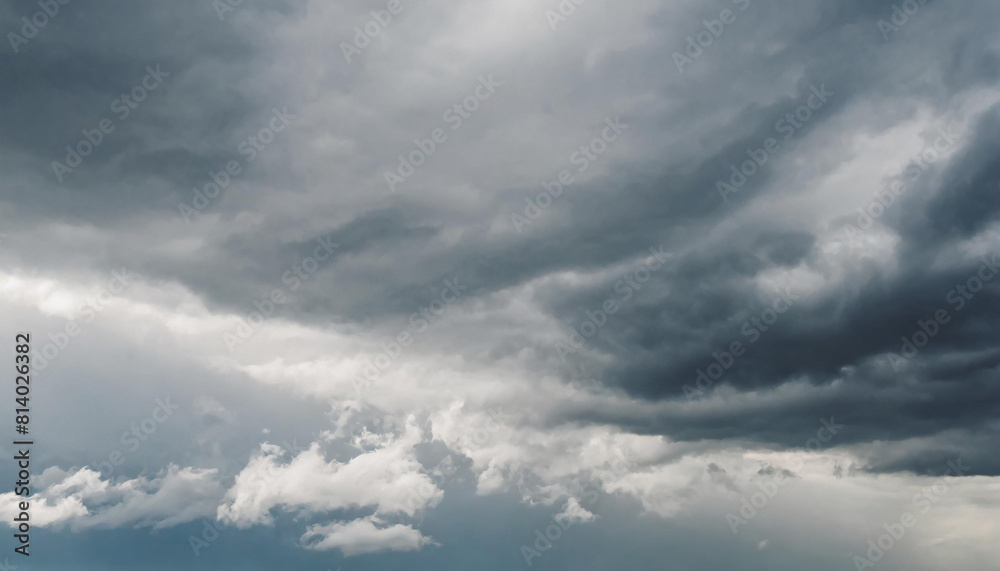 Dramatic sky with dark clouds before a thunder-storm Dramatic sky with dark clouds before a thunder-storm