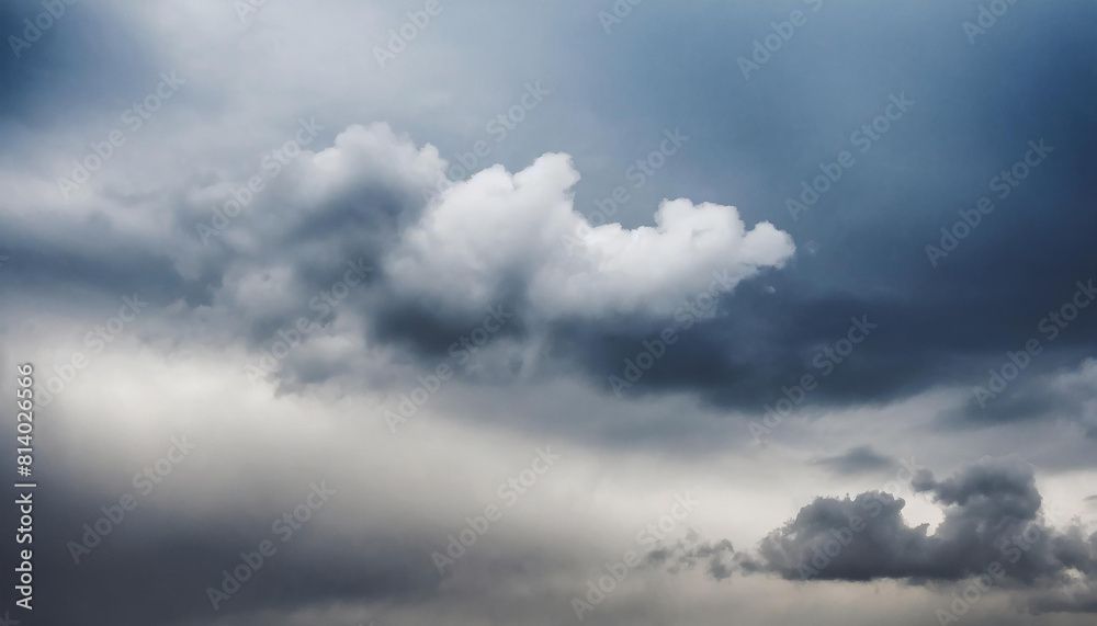 Dramatic sky with dark clouds before a thunder-storm Dramatic sky with dark clouds before a thunder-storm