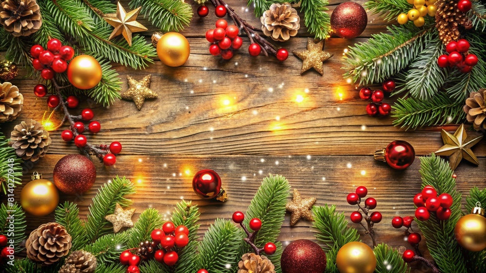 Christmas Background Ai illustration