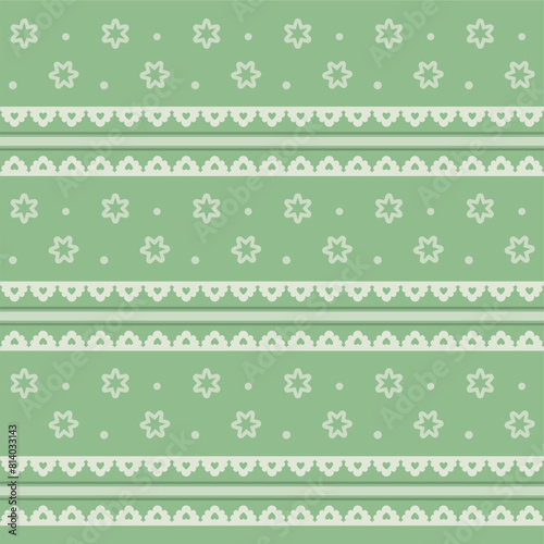 green vintage oldish seamless pattern wallpaper vector design