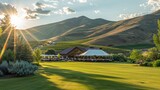 The Sun Valley Wine Festival in Idaho USA a celebration of fine wines and gourmet cuisine featuring wine tastings chef demonstrations and vineyard tours attracting wine connoisseurs and foodies to one
