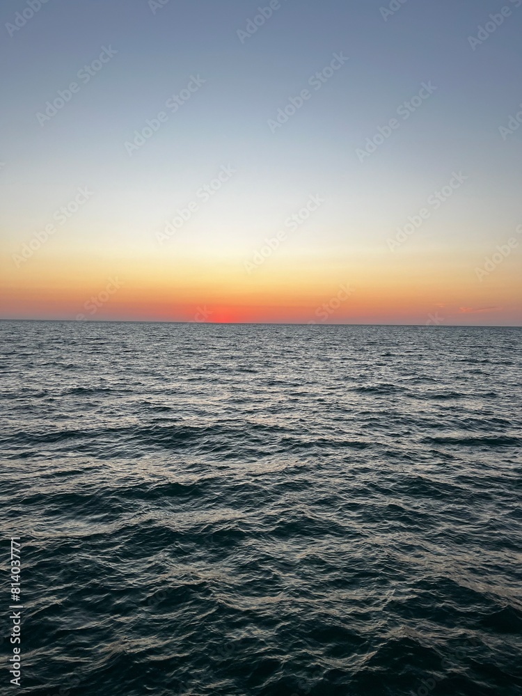 Sunset's Embrace at the Beach Sunset's Embrace at the Beach