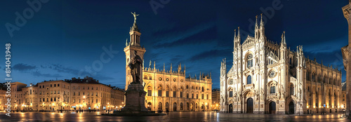  Piazza del Duomo (Cathedral Square) at night
