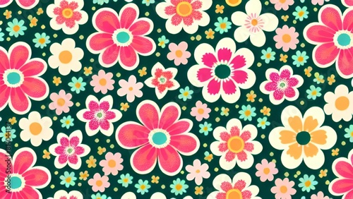 meadow floral pattern, Floral beauty