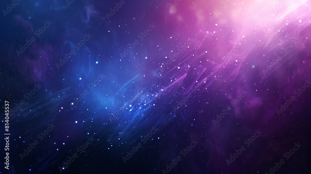 Fototapeta premium Interstellar space, stars, dust and nebula