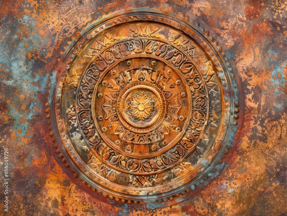 Fototapeta premium rusty metal plate