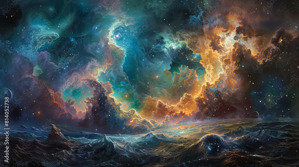 Infinite Brushstrokes A Cosmic Painting Infinite Brushstrokes A Cosmic Painting