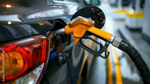 Diesel and petrol fuel prices are increasing at gas stations due to the ongoing fuel crisis. photo