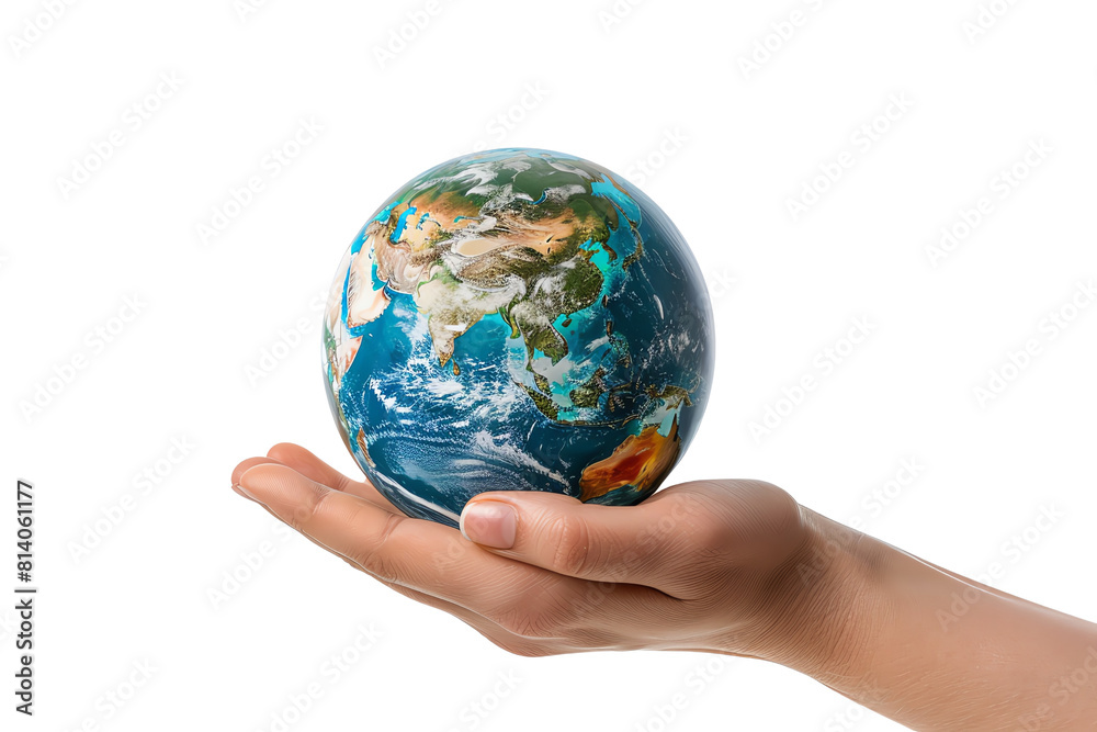 Our planet in safe hand. Take care about our home. Our planet in safe hand. Take care about our home.
