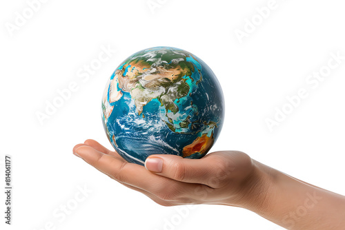 Our planet in safe hand. Take care about our home.