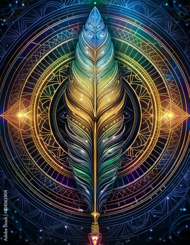 feather to convey tantra and chakra spiritual tantric massage 