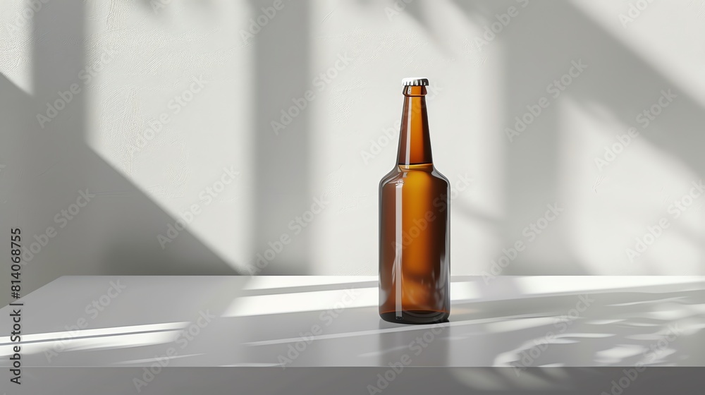 Realistic bottle photo for professional mockup and digital design Realistic bottle photo for professional mockup and digital design