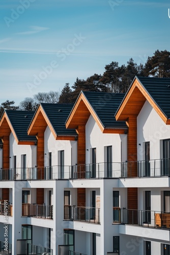 Newly constructed houses on a recently developed residential area © JH45