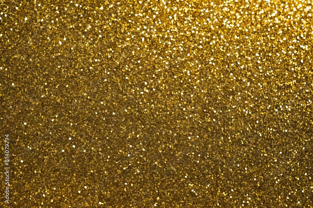 Abstract paper glitter golden glossy for template.top view.