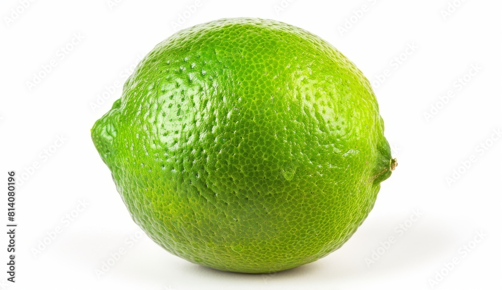 lime isolated on a white background lime isolated on a white background