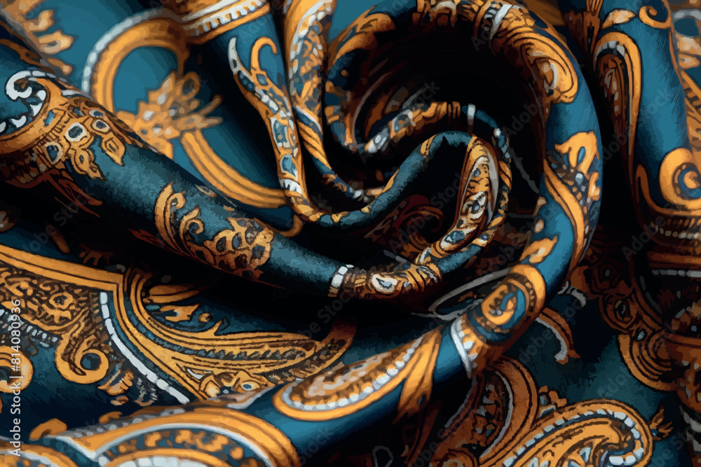 Mexican seamless pattern. Ethnic ornament. Tribal stripes texture. Ikat pattern.