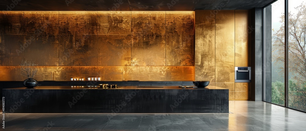Luxury interiors black and gold Luxury interiors black and gold