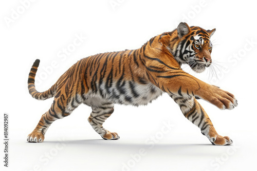 3d loin isolated on white   cartoon loin tiger cheeta 