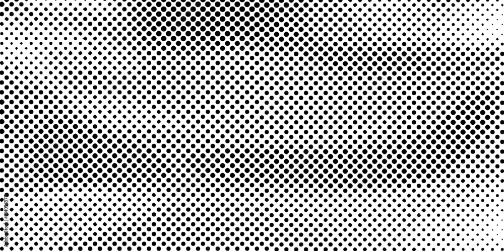 Modern abstract gradient black halftone dots background minimal pop art template design for texture illustration, luxury black and white futuristic design in geometric shape and seamless pattern. Modern abstract gradient black halftone dots background minimal pop art template design for texture illustration, luxury black and white futuristic design in geometric shape and seamless pattern.