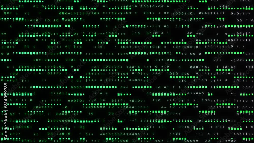 Digital Computer Data Animation, Abstract Big Data Futuristic Background. Computer Dot Animated On Black Background. Data Transfer Block Chain Technology Background. Digital Computer Data Animation, Abstract Big Data Futuristic Background. Computer Dot Animated On Black Background. Data Transfer Block Chain Technology Background.