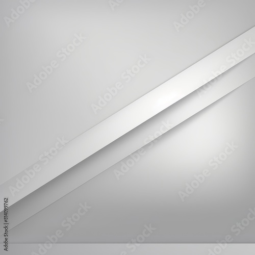 gray and white blank background, abstract background with smooth lines 