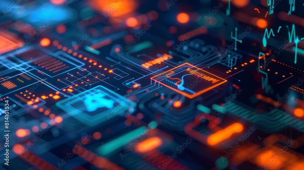 Fintech, Financial, Digital, Technology.