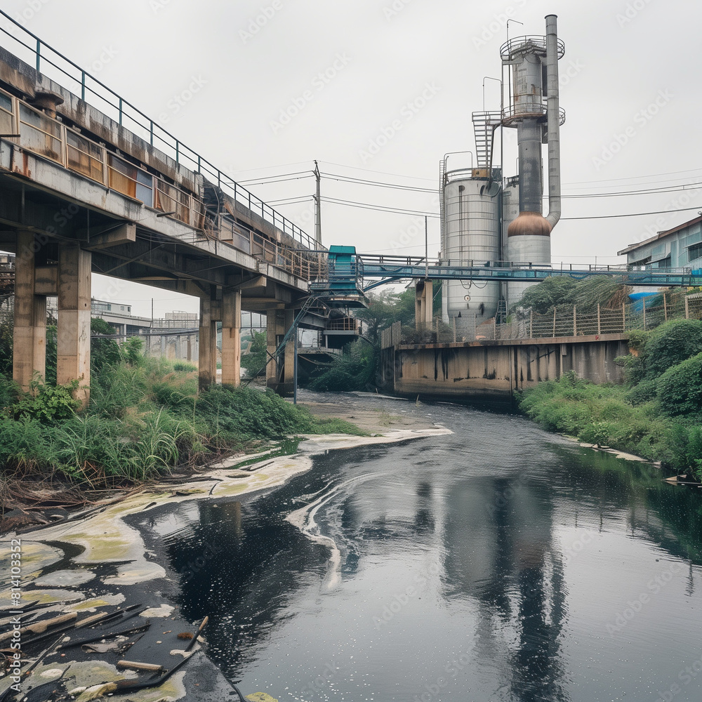 Water Filtration Plant Tackles Pollution in Adjacent River Highlighting Environmental Care Water Filtration Plant Tackles Pollution in Adjacent River Highlighting Environmental Care