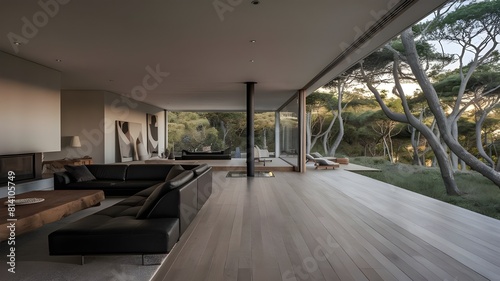 Modern Living Room Best Interior Design © MS Design