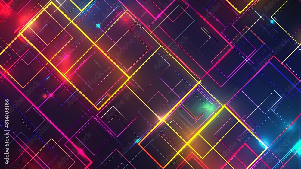futuristic trendy digital cybernetic metallic and neon light glow on dark background background, Generative Ai futuristic trendy digital cybernetic metallic and neon light glow on dark background background, Generative Ai