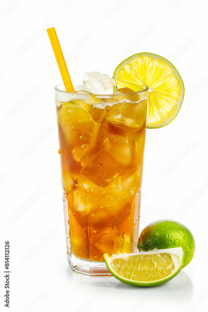 Perfect photo, stock photo style, Colombian aguapanela with lime, isolated on white background Perfect photo, stock photo style, Colombian aguapanela with lime, isolated on white background