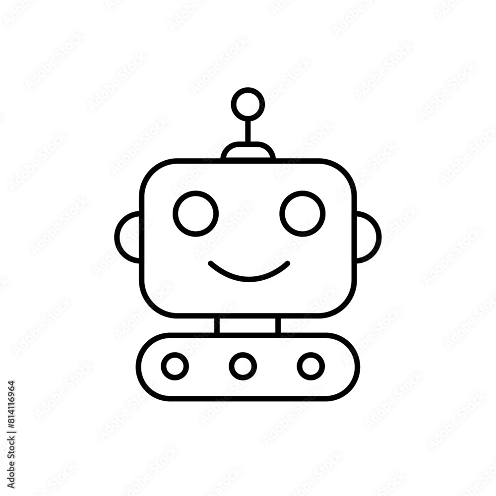 Robotics icon, Advancements in Robotics Technology icon, Exploring the World of Robotics icon Robotics icon, Advancements in Robotics Technology icon, Exploring the World of Robotics icon