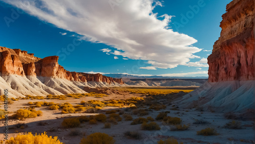 Ischigualasto Valley in Argentina photo