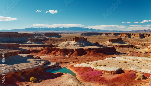 Ischigualasto Valley in Argentina photo