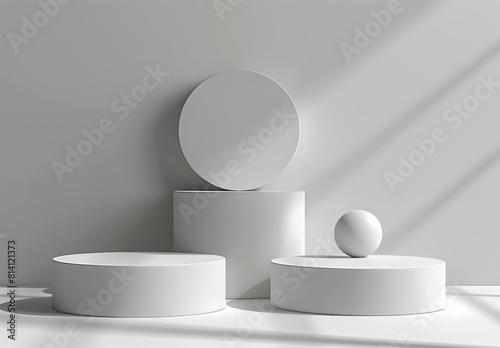 White Sculpture on White Shelf